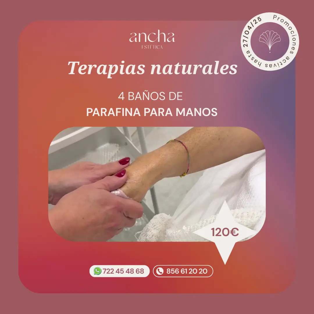 4 BAÑOS DE PARAFINA PARA MANOS