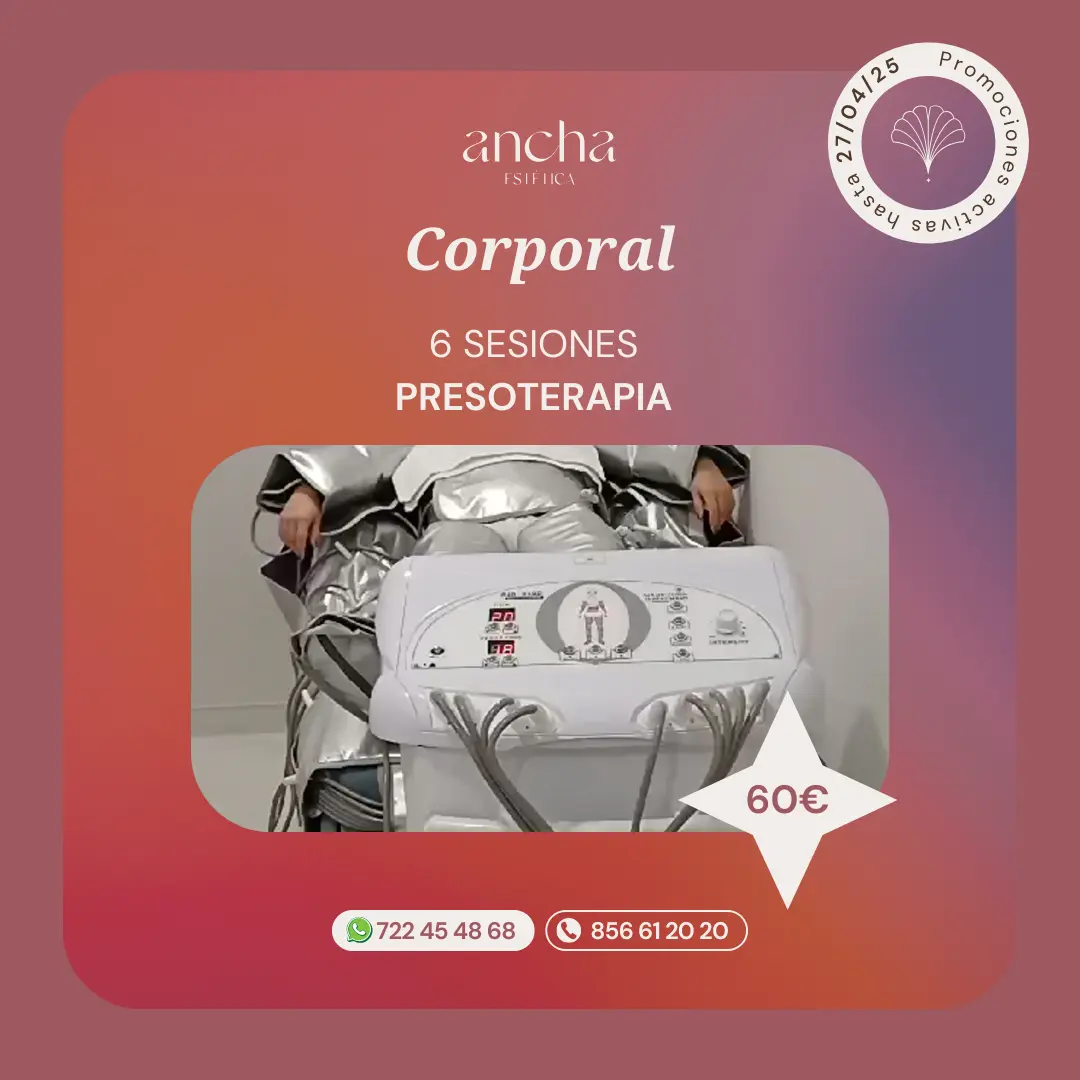 6 SESIONES PRESOTERAPIA
