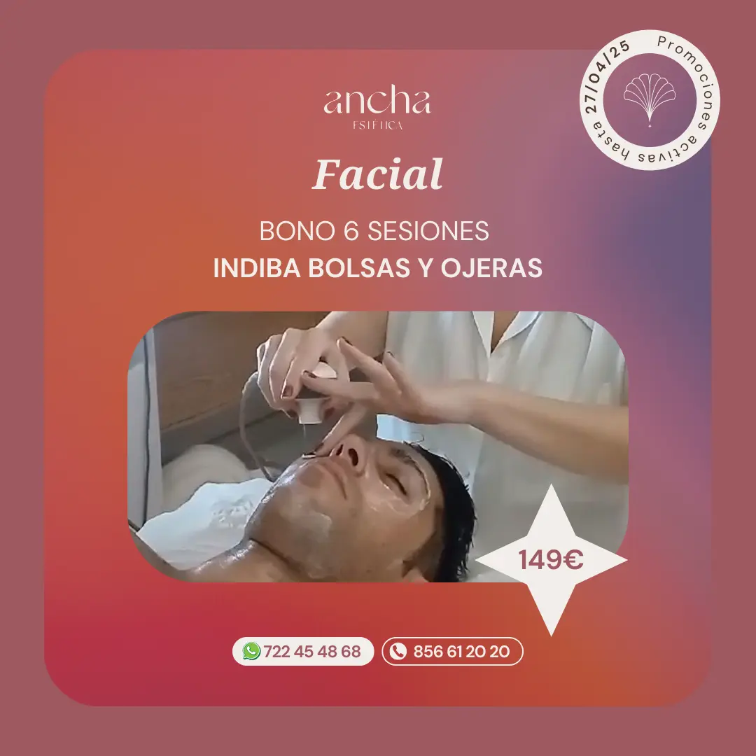 BONO 6 SESIONES INDIBA BOLSAS Y OJERAS