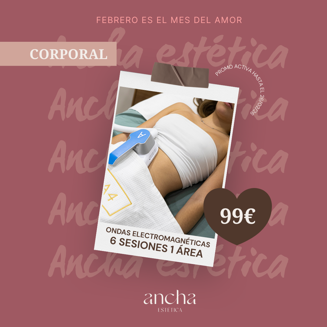 6 SESIONES 1 ÁREA ONDAS ELECTROMAGNÉTICAS ANCHA ESTETICA CADIZ