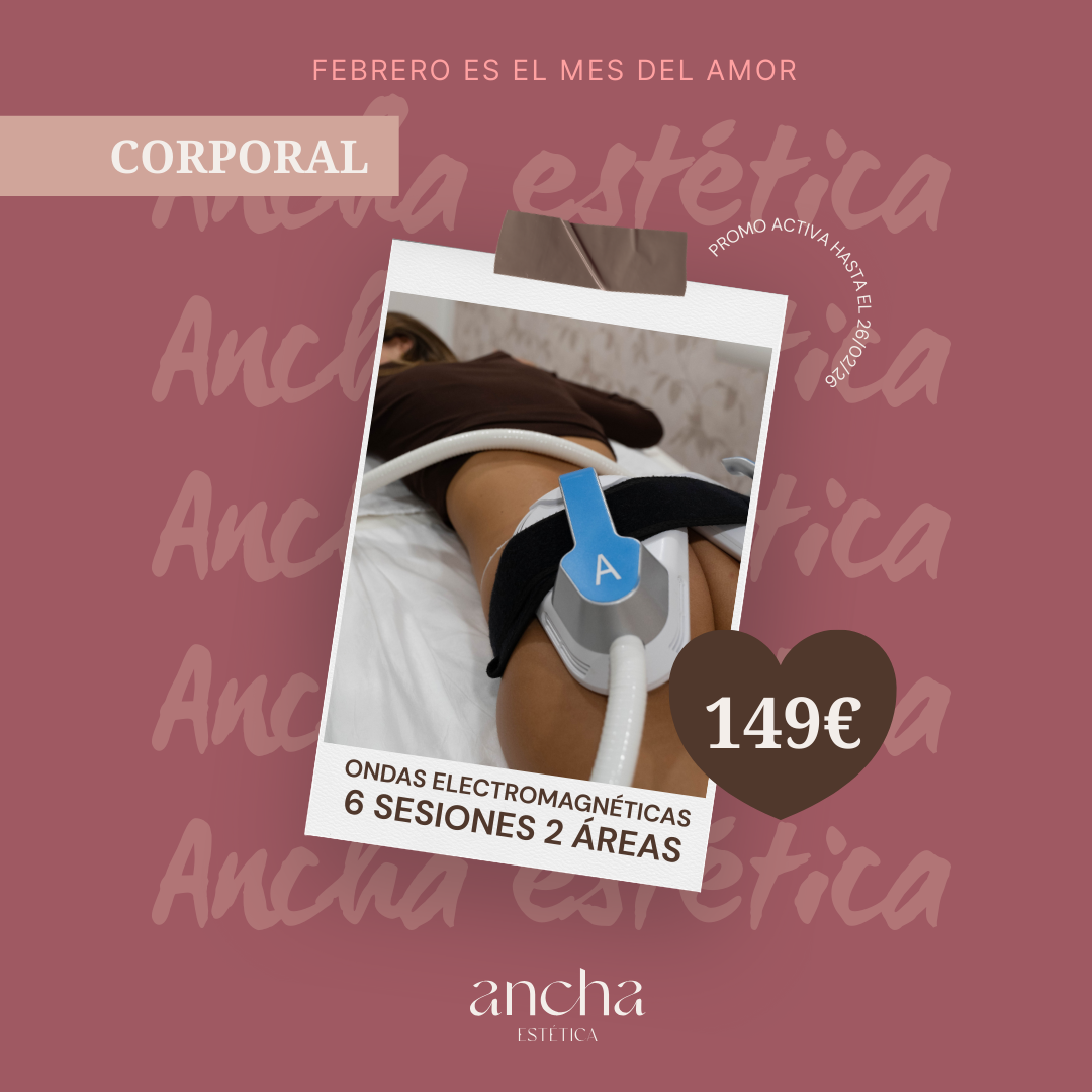 6 SESIONES 2 ÁREA ONDAS ELECTROMAGNÉTICAS ANCHA ESTETICA CADIZ ANCHA ESTETICA CADIZ