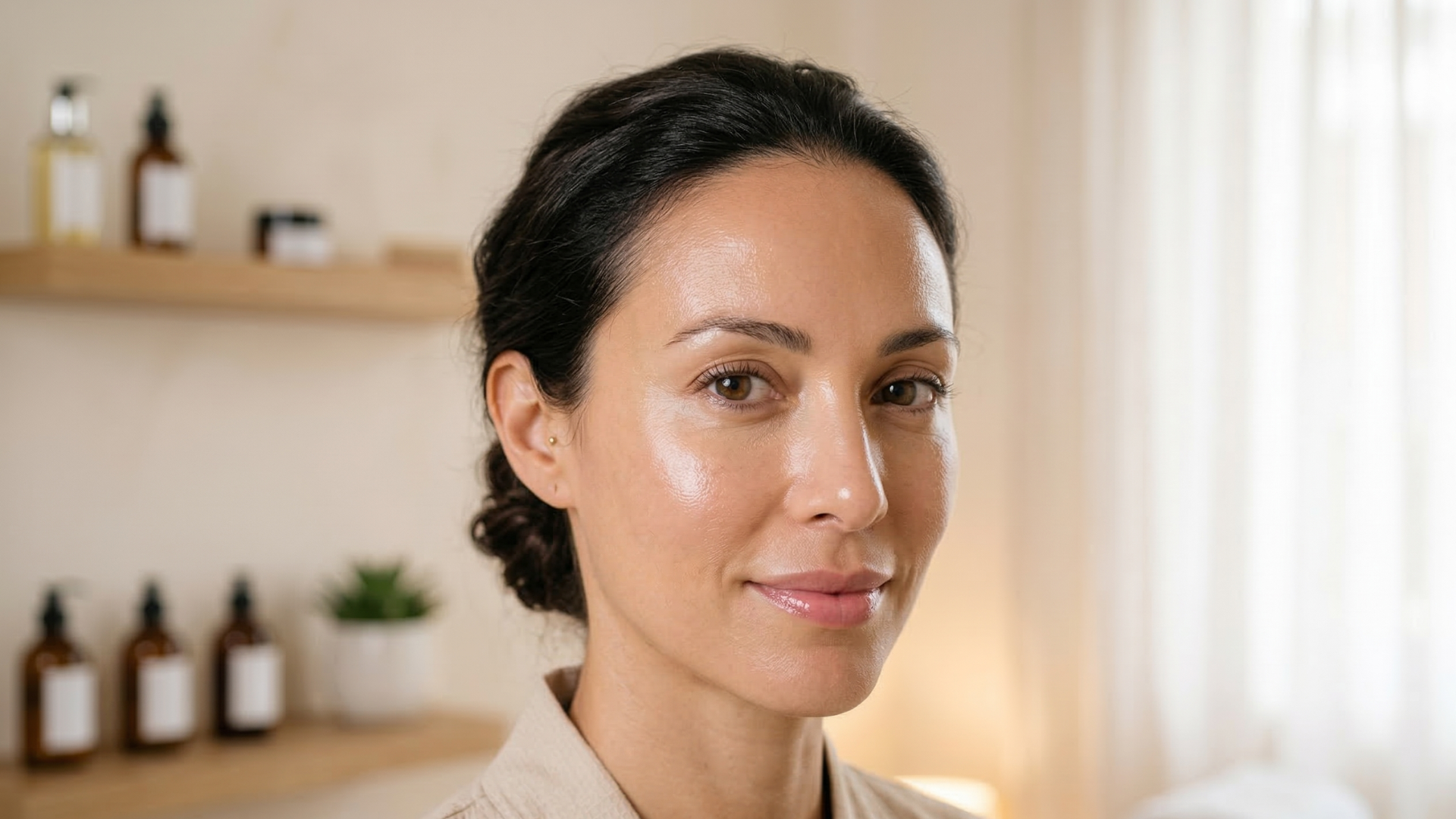 Imagen de una mujer con Biolifting facial qué es Ancha Estética Cádiz