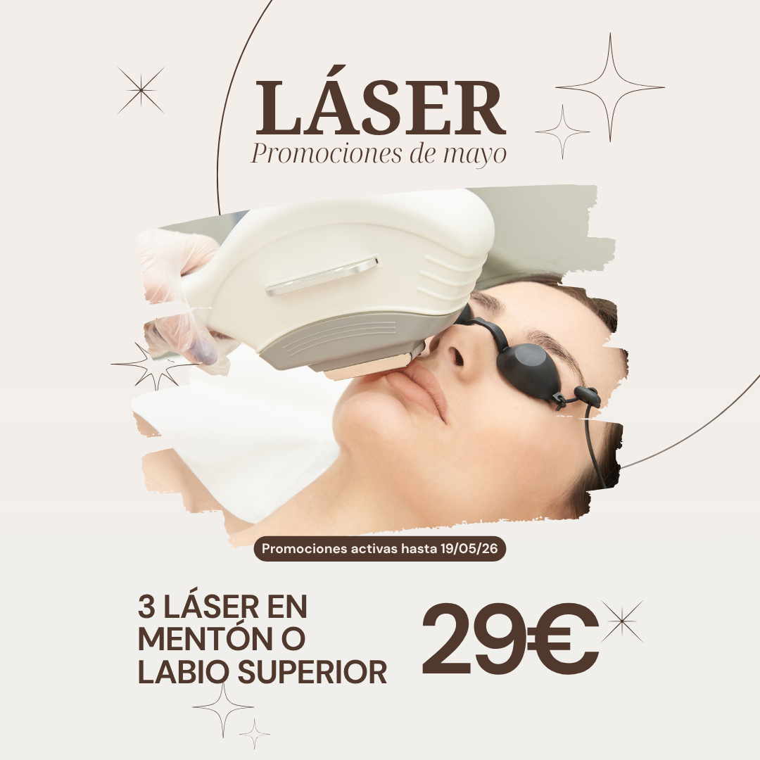 3 LÁSER EN MENTÓN O LABIO SUPERIOR Ancha Estética Cádiz