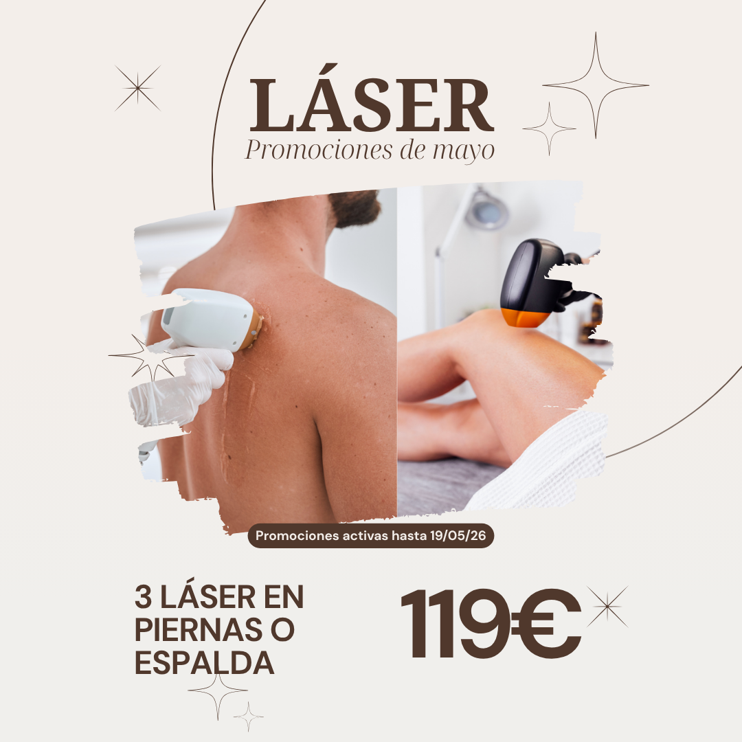 3 LÁSER EN PIERNAS O ESPALDA Ancha Estética Cádiz