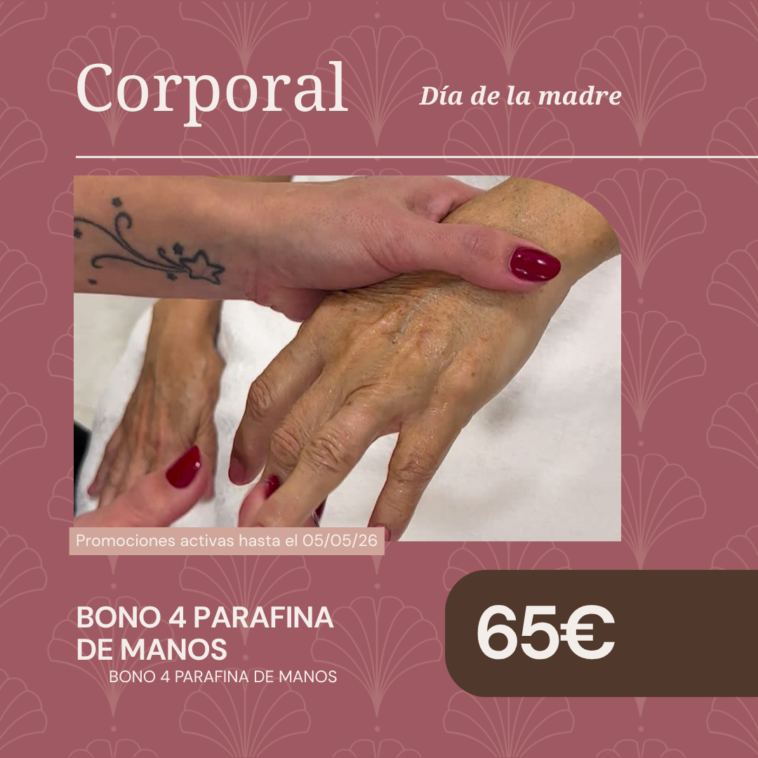 BONO 4 PARAFINA DE MANOS