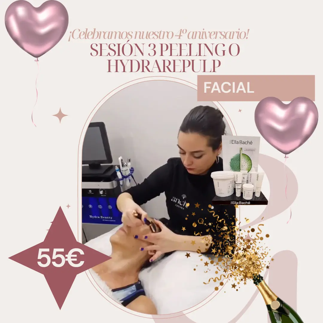 SESIÓN HYDRAREPULP O 3 PEELING