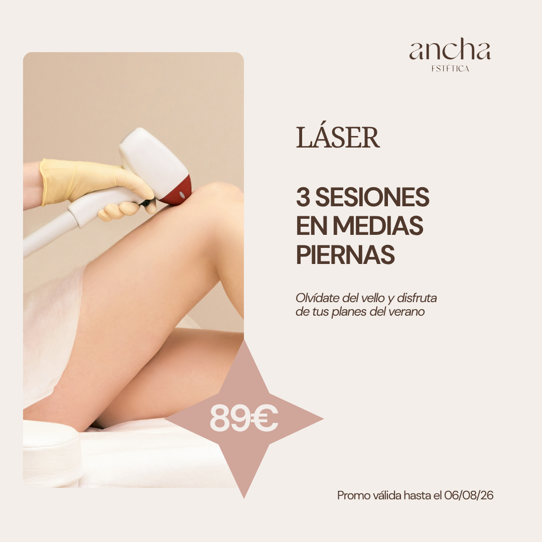 3 SESIONES EN MEDIAS PIERNAS