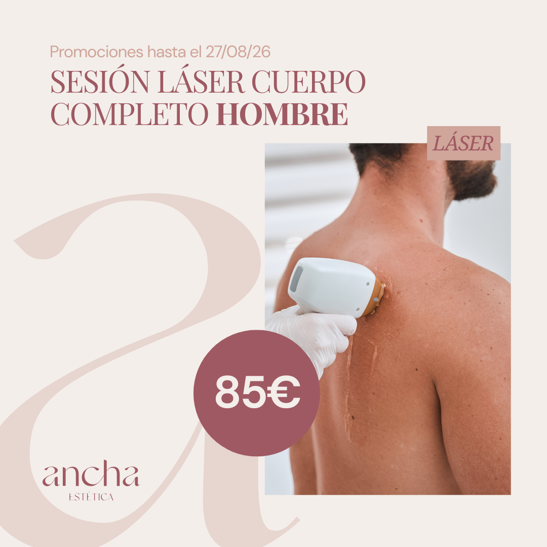 SESIÓN LÁSER CUERPO COMPLETO HOMBRE
