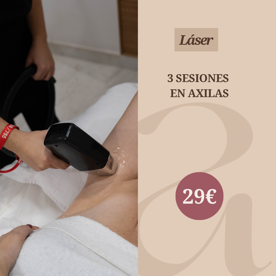 3 SESIONES EN AXILAS