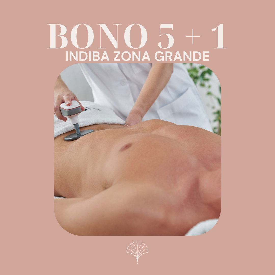 INDIBA CORPORAL ZONA GRANDE - BONO 5+1